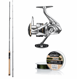 Pandion DIABLO COAST 9,1 fod - 7/27 gr + Shimano Sedona 3000 + fletline